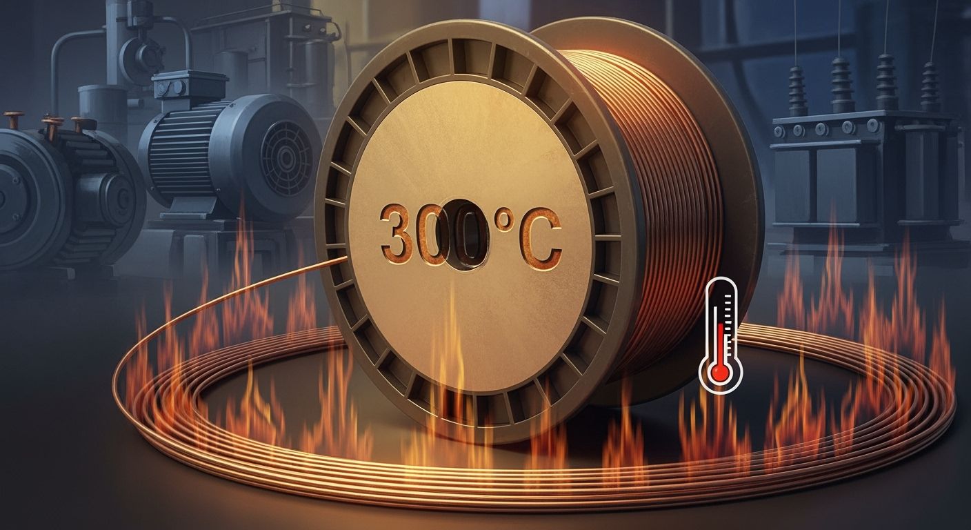 What is 300 degrees magnet wire and its main applications