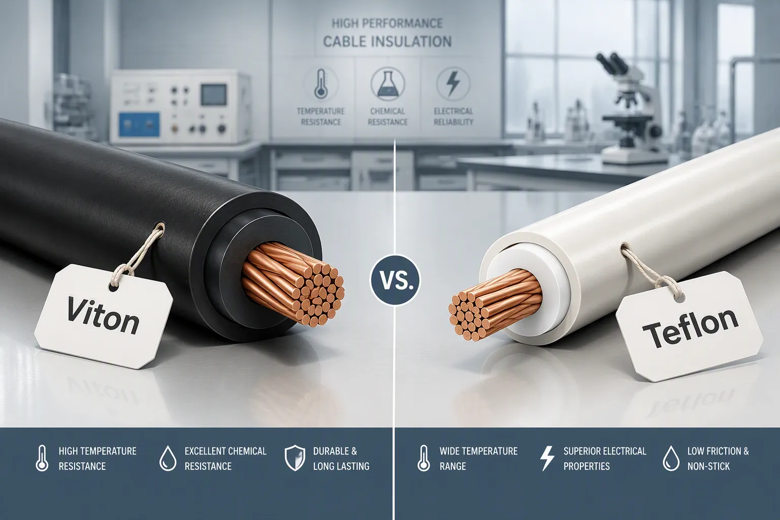 Viton Cable vs Teflon Cable: Key Differences You Need to Know