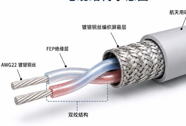 Flexible  Foam FEP wire Cable - CITCable