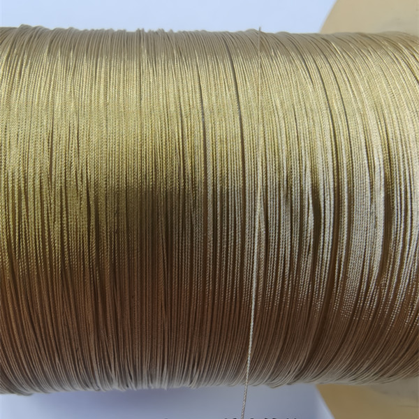 Fils de tungstène plaqués or multibrins 49/0,02 - CITCable